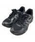 asics（アシックス）の古着「ローカットスニーカー」｜ブラック