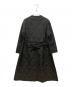 Plantation (プランテーション) キルティングリバーシブルコート ブラック サイズ:SIZE M：12000円