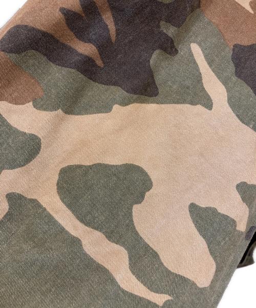 ANCELLM（アンセルム）ANCELLM (アンセルム) CAMO ZIPUP HOODIE ブラウン×カーキ サイズ:SIZE 2の古着・服飾アイテム