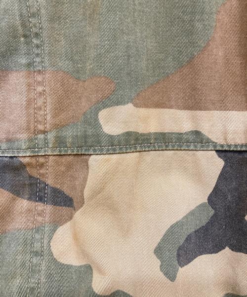 ANCELLM（アンセルム）ANCELLM (アンセルム) CAMO ZIPUP HOODIE ブラウン×カーキ サイズ:SIZE 2の古着・服飾アイテム