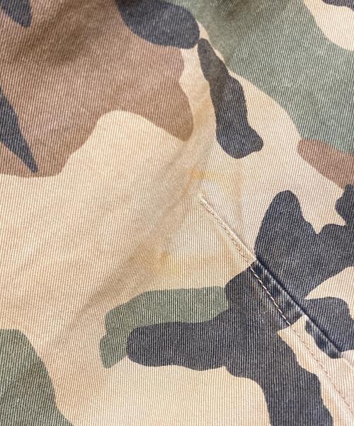 ANCELLM（アンセルム）ANCELLM (アンセルム) CAMO ZIPUP HOODIE ブラウン×カーキ サイズ:SIZE 2の古着・服飾アイテム