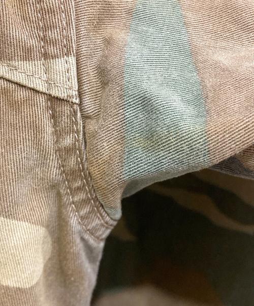 ANCELLM（アンセルム）ANCELLM (アンセルム) CAMO ZIPUP HOODIE ブラウン×カーキ サイズ:SIZE 2の古着・服飾アイテム