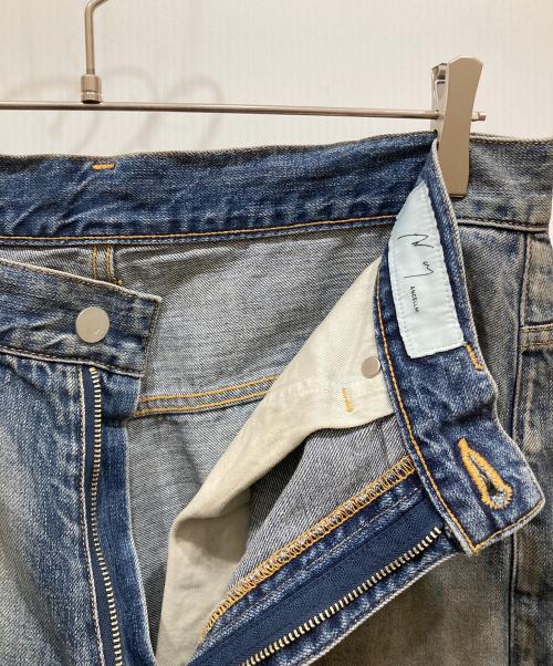 ANCELLM（アンセルム）ANCELLM (アンセルム) STRAIGHT WIDE DENIM PANTS インディゴ サイズ:SIZE 2の古着・服飾アイテム