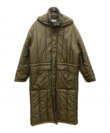 AURALEE×Ron Herman（オーラリー×ロンハーマン）の古着「LIGHT AIRY NYLON PADDED COAT」｜カーキ