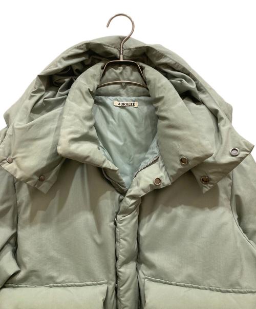 AURALEE（オーラリー）AURALEE (オーラリー) LIGHT FINX POLYESTER DOWN JACKET グリーン サイズ:SIZE 1の古着・服飾アイテム