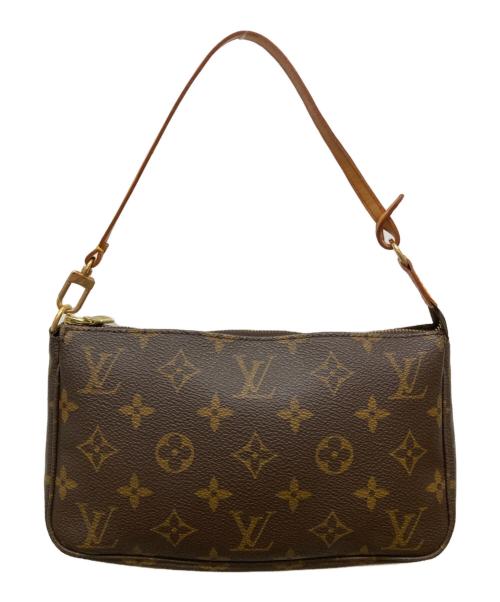 LOUIS VUITTON（ルイ ヴィトン）LOUIS VUITTON (ルイ ヴィトン) ポシェット　モノグラム　ポシェット・アクセソワール ブラウンの古着・服飾アイテム