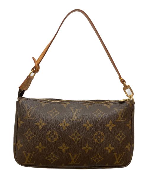 LOUIS VUITTON（ルイ ヴィトン）LOUIS VUITTON (ルイ ヴィトン) ポシェット　モノグラム　ポシェット・アクセソワール ブラウンの古着・服飾アイテム