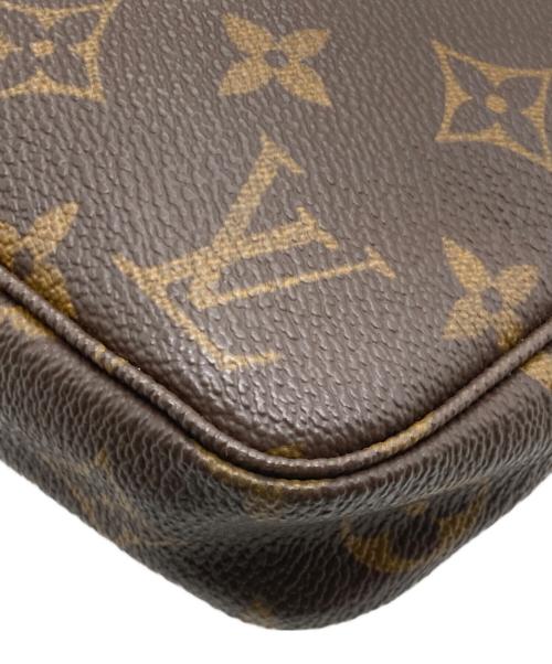 LOUIS VUITTON（ルイ ヴィトン）LOUIS VUITTON (ルイ ヴィトン) ポシェット　モノグラム　ポシェット・アクセソワール ブラウンの古着・服飾アイテム