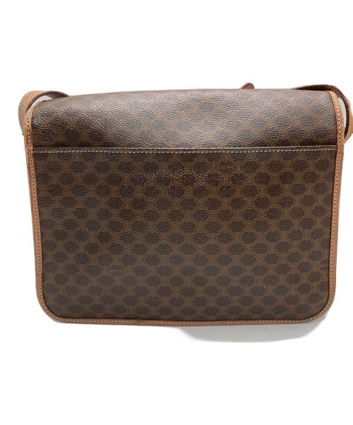 CELINE（セリーヌ）CELINE (セリーヌ) フラップショルダーバッグ ブラウンの古着・服飾アイテム