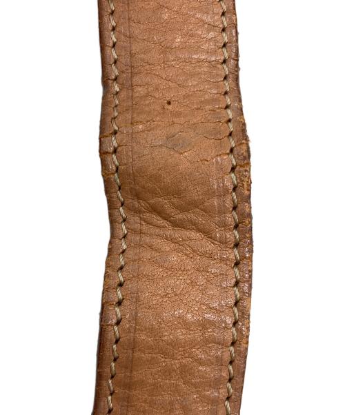 CELINE（セリーヌ）CELINE (セリーヌ) フラップショルダーバッグ ブラウンの古着・服飾アイテム