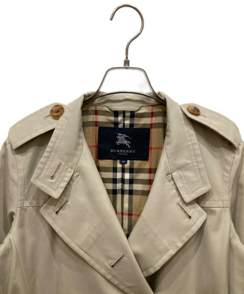 BURBERRY LONDON（バーバリーロンドン）BURBERRY LONDON (バーバリーロンドン) スタンドカラーコート ベージュ サイズ:SIZE 38の古着・服飾アイテム