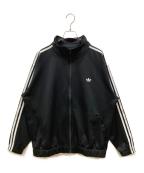 adidasアディダス）の古着「ファイヤーバード トラックジャケット」｜ブラック