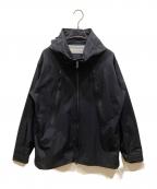 DESCENTE ALLTERRAINデザイント オルテライン）の古着「HARD SHELL JACKET ”CREAS”」｜ブラック