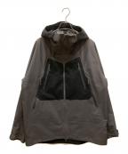 DESCENTE ALLTERRAINデザイント オルテライン）の古着「ゴアテックスシェルジャケット“ZENCHIKEI”」｜ブラック
