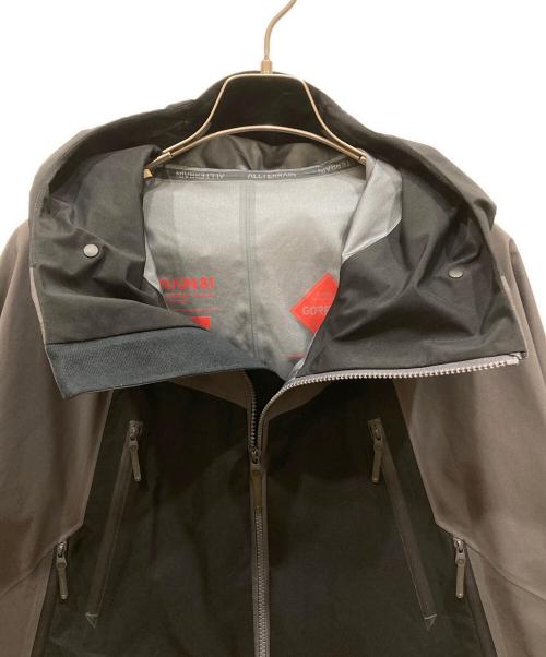 DESCENTE ALLTERRAIN（デザイント オルテライン）Descente ALLTERRAIN (デザイント オルテライン) ゴアテックスシェルジャケット“ZENCHIKEI” ブラック サイズ:SIZE Lの古着・服飾アイテム