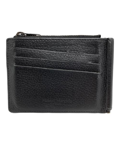 Maison Margiela（メゾンマルジェラ）Maison Margiela (メゾンマルジェラ) ：マネークリップ付き二つ折り財布 ブラックの古着・服飾アイテム