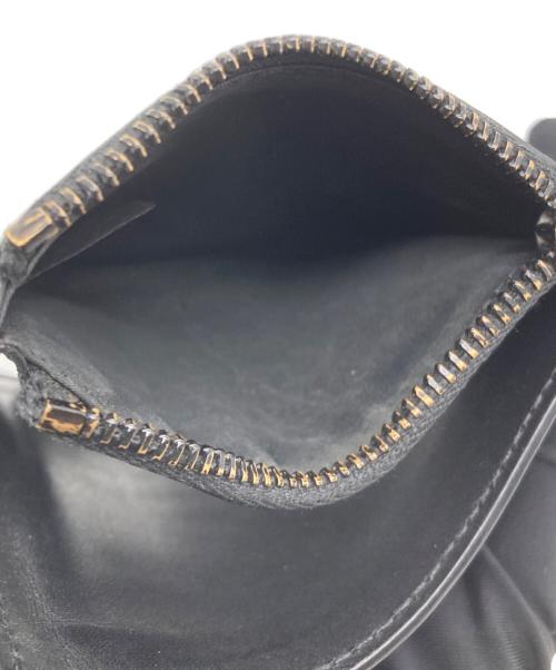 Maison Margiela（メゾンマルジェラ）Maison Margiela (メゾンマルジェラ) ：マネークリップ付き二つ折り財布 ブラックの古着・服飾アイテム