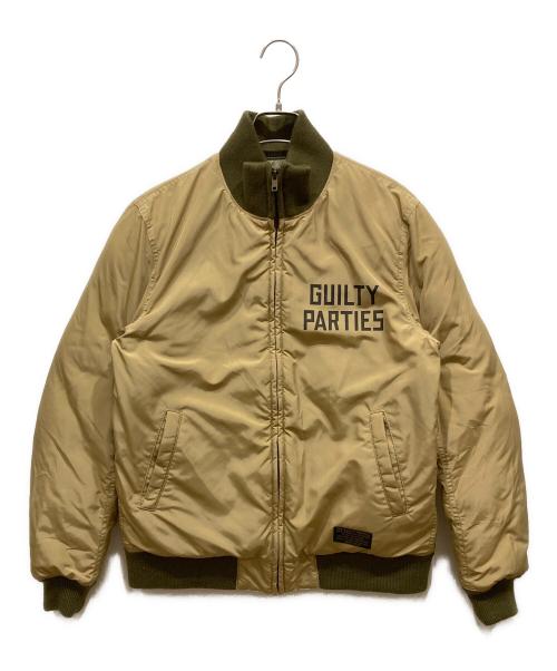 WACKO MARIA（ワコマリア）WACKO MARIA (ワコマリア) タンカースダウンジャケット ベージュ サイズ:SIZE Mの古着・服飾アイテム