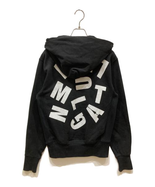 HELMUT LANG（ヘルムートラング）HELMUT LANG (ヘルムートラング) Marc Hundley プルオーバーパーカー ブラック サイズ:SIZE Sの古着・服飾アイテム