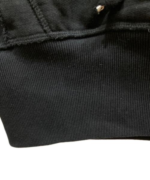 HELMUT LANG（ヘルムートラング）HELMUT LANG (ヘルムートラング) Marc Hundley プルオーバーパーカー ブラック サイズ:SIZE Sの古着・服飾アイテム
