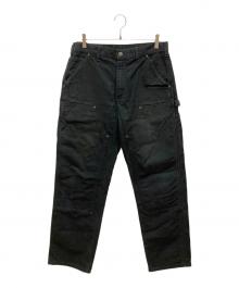 CarHartt（カーハート）の古着「ダック地ダブルニーパンツ」｜ブラック