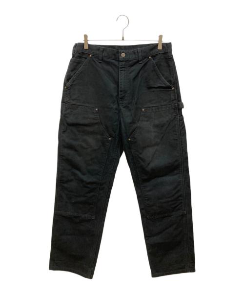 CarHartt（カーハート）CarHartt (カーハート) ダック地ダブルニーパンツ ブラック サイズ:SIZE 83.5cm (W33・L)の古着・服飾アイテム