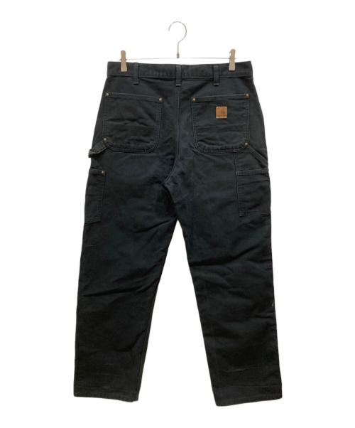CarHartt（カーハート）CarHartt (カーハート) ダック地ダブルニーパンツ ブラック サイズ:SIZE 83.5cm (W33・L)の古着・服飾アイテム