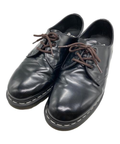 Dr.Martens（ドクターマーチン）Dr.Martens (ドクターマーチン) 1461 ホワイトステッチ 3 ホール シューズ ブラック サイズ:SIZE UK10の古着・服飾アイテム