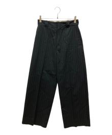 Dickies×MONKEY TIME（ディッキーズ×モンキータイム）の古着「ストライプバギーパンツ」｜ネイビー
