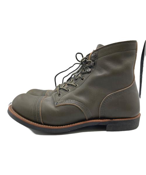 RED WING（レッドウィング）RED WING (レッドウィング) Iron Ranger カーキ サイズ:SIZE 8Dの古着・服飾アイテム