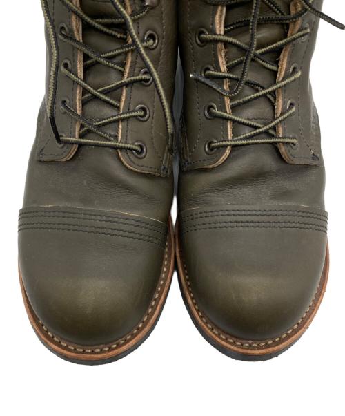 RED WING（レッドウィング）RED WING (レッドウィング) Iron Ranger カーキ サイズ:SIZE 8Dの古着・服飾アイテム