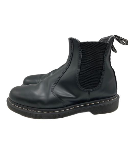 Dr.Martens（ドクターマーチン）Dr.Martens (ドクターマーチン) 2976 ホワイトステッチ チェルシーブーツ ブラック サイズ:UK8の古着・服飾アイテム