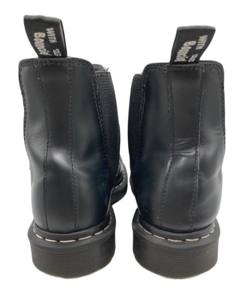Dr.Martens（ドクターマーチン）Dr.Martens (ドクターマーチン) 2976 ホワイトステッチ チェルシーブーツ ブラック サイズ:UK8の古着・服飾アイテム