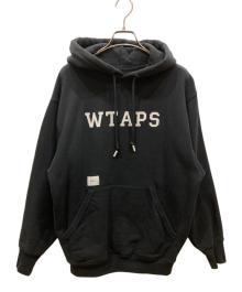 WTAPS（ダブルタップス）の古着「ACADEMY / HOODY / COTTON. COLLEGE」｜ブラック