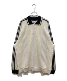 adidas（アディダス）の古着「プレミアム ニット ジャージー」｜ホワイト