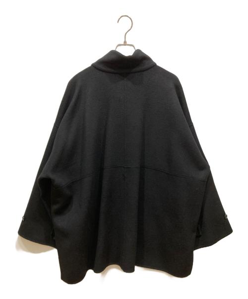 KAGURE（カグレ）kagure (カグレ) ウールスタンドショートコート ブラック サイズ:SIZE Freeの古着・服飾アイテム