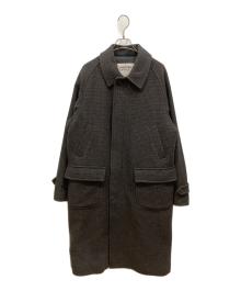 ANOTHER OFFICE（アナザーオフィス）の古着「Voyager Balmacaan Coat」｜ブラウン