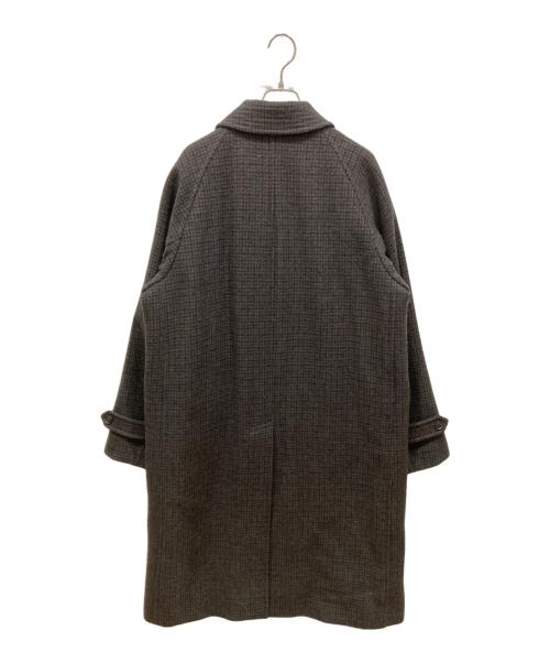 ANOTHER OFFICE（アナザーオフィス）ANOTHER OFFICE (アナザーオフィス) Voyager Balmacaan Coat ブラウン サイズ:SIZE 2の古着・服飾アイテム