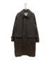 ANOTHER OFFICE（アナザーオフィス）の古着「Voyager Balmacaan Coat」｜ブラウン