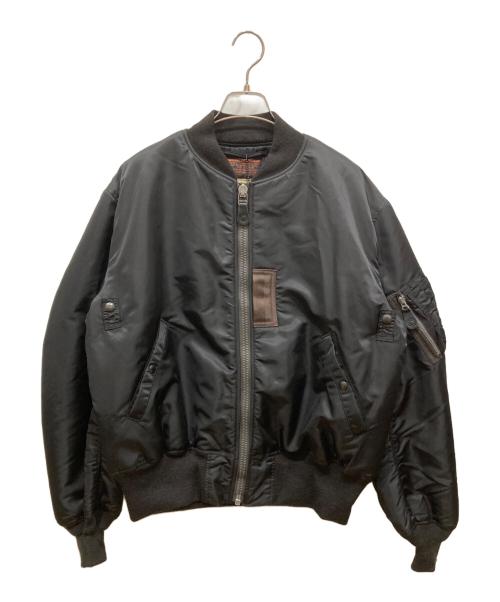 BUZZ RICKSON'S（バズリクソンズ）Buzz Rickson's (バズリクソンズ) Type BLACK MA-1 ブラック サイズ:SIZE XLの古着・服飾アイテム