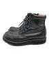 SLOW WEAR LION (スローウェアライオン) プレーンMIDブーツ ブラック サイズ:SIZE 8E：18000円