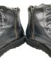 中古・古着 SLOW WEAR LION (スローウェアライオン) プレーンMIDブーツ ブラック サイズ:SIZE 8E：18000円