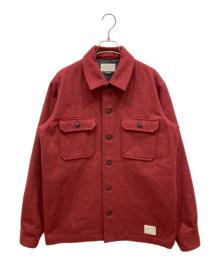 NEIGHBORHOOD（ネイバーフッド）の古着「CPO / WE-SHIRT.LS」｜レッド
