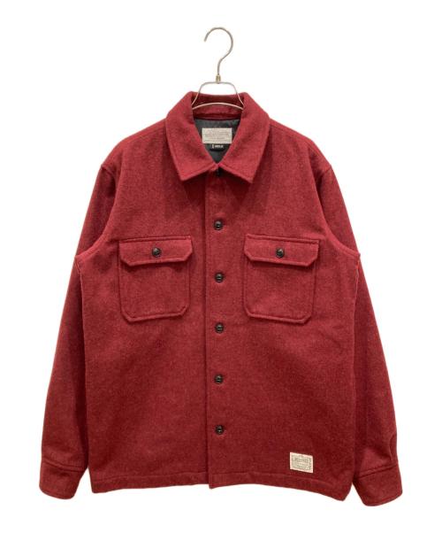 NEIGHBORHOOD（ネイバーフッド）NEIGHBORHOOD (ネイバーフッド) CPO / WE-SHIRT.LS レッド サイズ:SIZE XLの古着・服飾アイテム
