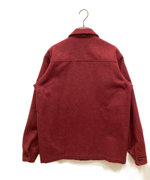 NEIGHBORHOOD（ネイバーフッド）NEIGHBORHOOD (ネイバーフッド) CPO / WE-SHIRT.LS レッド サイズ:SIZE XLの古着・服飾アイテム