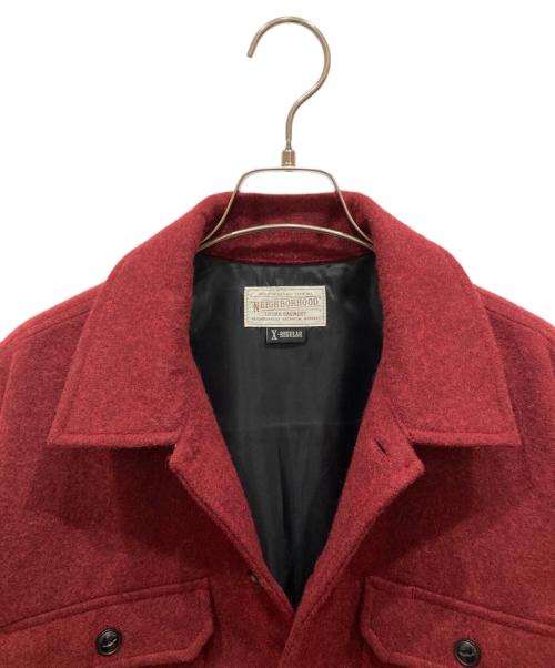 NEIGHBORHOOD（ネイバーフッド）NEIGHBORHOOD (ネイバーフッド) CPO / WE-SHIRT.LS レッド サイズ:SIZE XLの古着・服飾アイテム