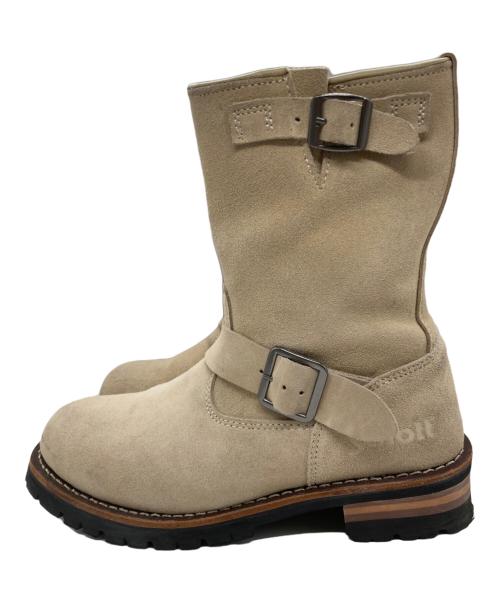 Schott（ショット）Schott (ショット) SUEDE ENGINEER BOOTS ベージュ サイズ:SIZE 27cmの古着・服飾アイテム
