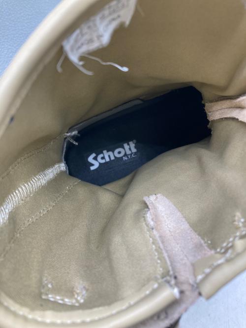 Schott（ショット）Schott (ショット) SUEDE ENGINEER BOOTS ベージュ サイズ:SIZE 27cmの古着・服飾アイテム
