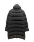 MONCLER (モンクレール) BRIANCE GIUBBOTTO ロングダウンコート ブラック サイズ:SIZE 0：30000円