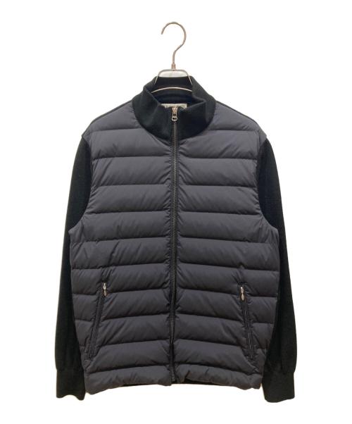 BEAUTY&YOUTH UNITED ARROWS（ビューティーアンドユースユナイテッドアローズ）BEAUTY&YOUTH UNITED ARROWS (ビューティーアンドユースユナイテッドアローズ) 切替ダウンジャケット ブラック サイズ:SIZE Lの古着・服飾アイテム